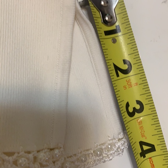 GRACE DANE LEWIS PETITE KNIT SKIRT PEARLS HEMLINE - Picture 11 of 12